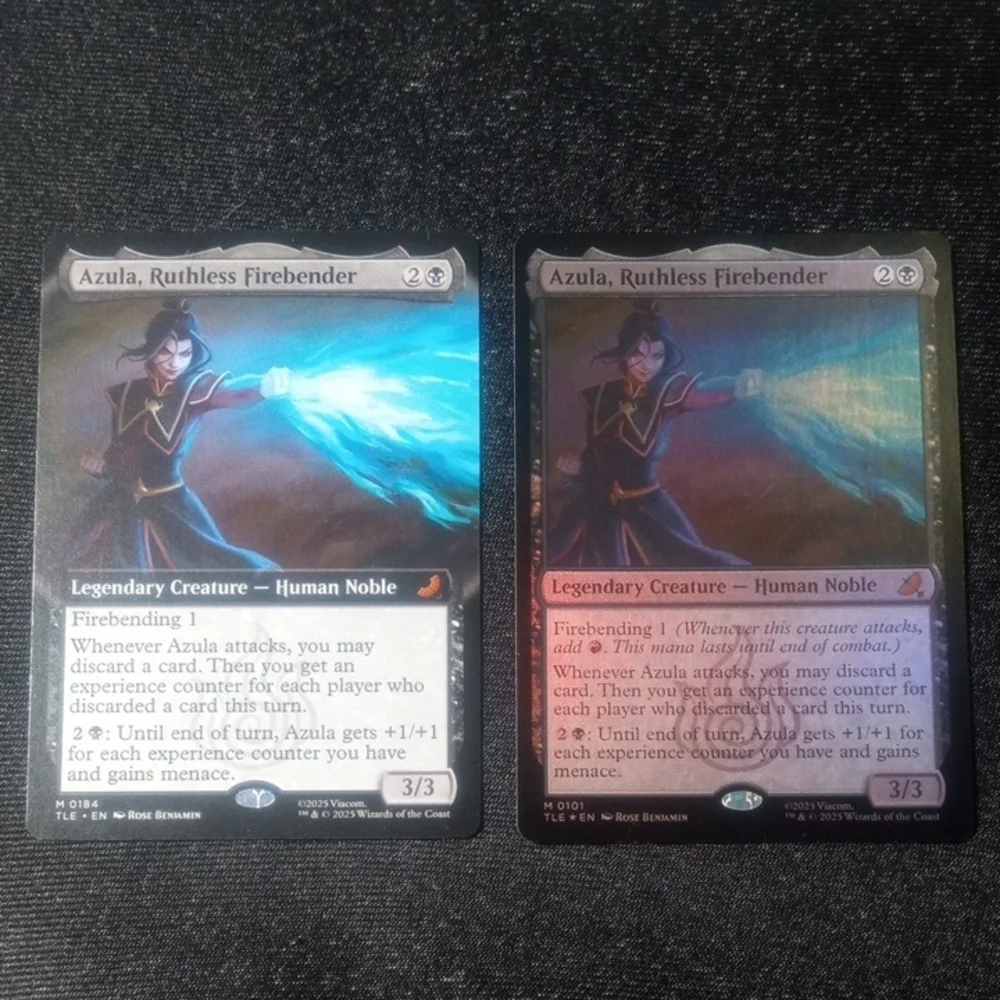 MTG Azula Fire Nation Set - 2x Mythics + Foil Lands TLE 2026 ~ 25 Cards